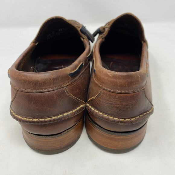 Eastland Vintage Brown Leather Loafer Made in USA Mens Size 10.5 - Picture 5 of 8